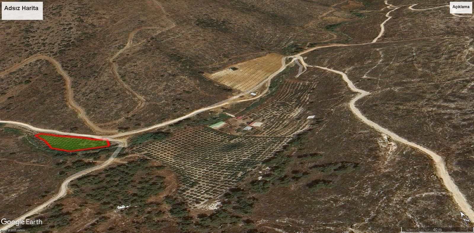 LEMAS EMLAK : BÜYÜKECELİ SATILIK BAHÇE