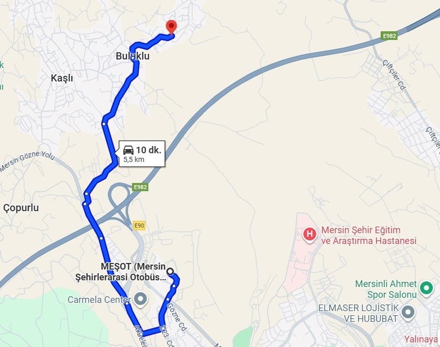 MERSİN TOROSLAR RESULKÖY SATILIK 375 M² İMARLI MANZARALI ARSA